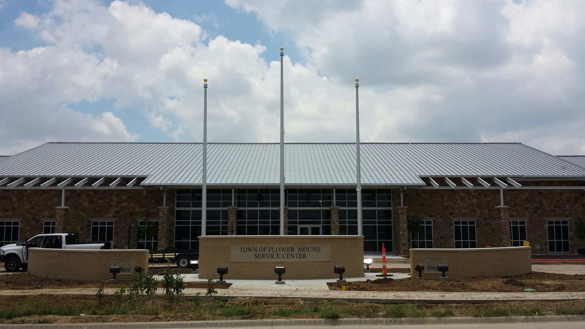 Town of Flower Mound Operations Service Center Ameritex Flag and